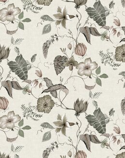 Kangas Meli myydään metreittäin Harmaa