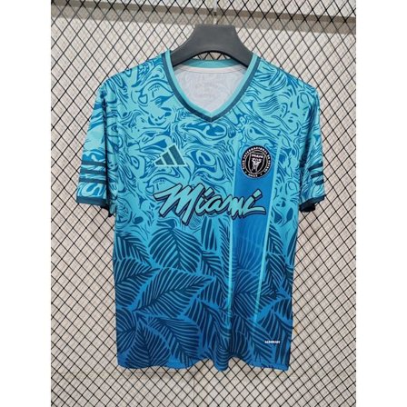 25-26 Inter Miami CF Blå Special Edition Træningsfodbold T-shirt S-4XL