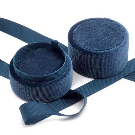 Förlovning Rund Form Ring Box Bröllop Ring Box Smycken Förpackning Box Enfärgad Rund Enkel Ring Box Modepresent