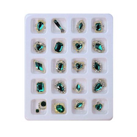 Nail Rhinestones 3D Shining B B