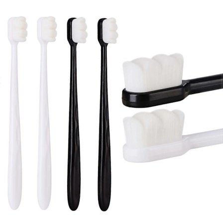 Erittäin pehmeä hammasharja, erittäin pehmeäharjaksinen aikuisten hammasharja, hyvä puhdistusteho herkille hampaille