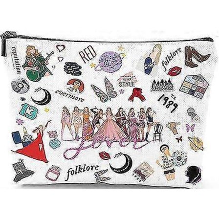 Singer Makeup Taske til Taylor Fans, TS Musikelskere Kosmetiktaske Gaver