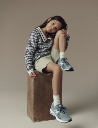 New Balance New Balance 2002 Kids Lace - Grey - 35.5