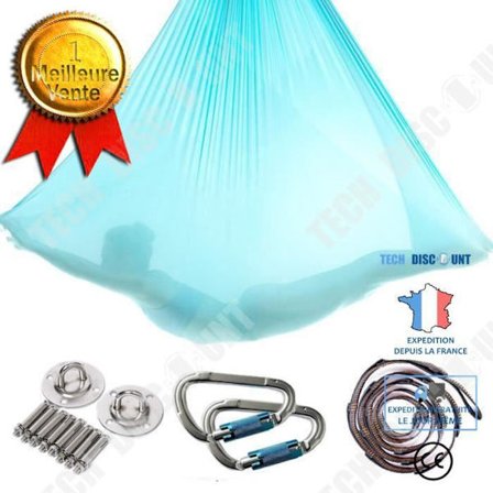 TD Yoga Hängmatta 5*2,8m Home Fitness Stabilare