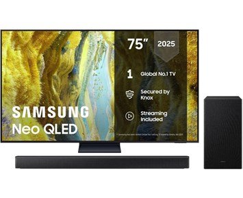 TQ75QN73FBUXXC + HW-B66CF - Samsung 75" QN73F 4K Neo QLED Mini LED med soundbar