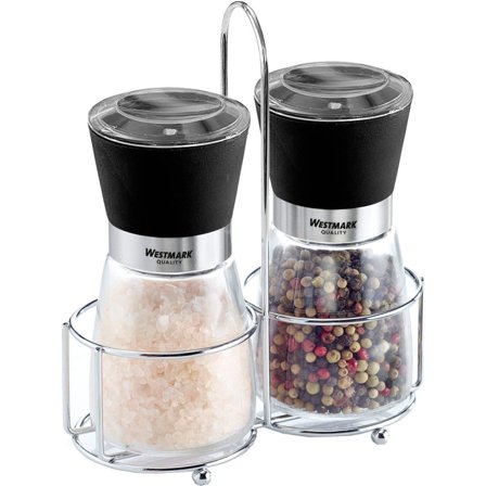 Westmark Salt og pepper, sett med bordstativ
