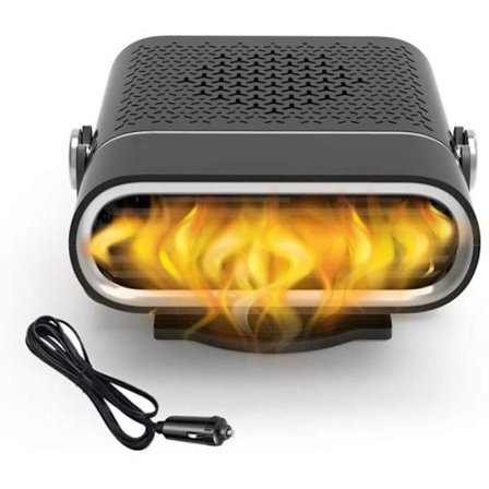 12V 150W Bærbar Bilvarmer, Bilvarmer, Bilrudeafrimer og Ventilator