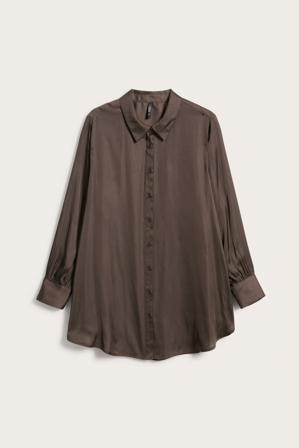 Bluse | Mørkebrun | Dame | Kappahl
