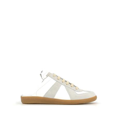 Maison Margiela Cut-Out Sneakers , Wit , Dames , Maat: 38 1/2 EU