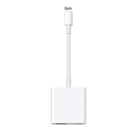 OTG Adapter Multifunktionel Høj Hastighed Bærbar USB Tastatur Kamera OTG Konverter Kabel Kompatibel iPhone
