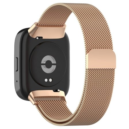 Xiaomi Redmi Watch 3 Active / Lite 3 milanese metallarmband - Roséguld