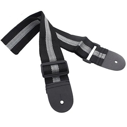 Gitarrem / skulderstropp til gitar i nylon - Velg farge