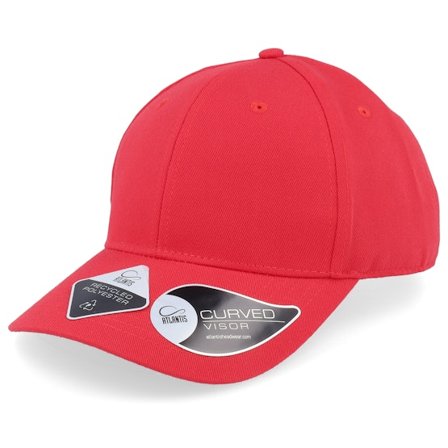 Atlantis - Rød adjustable Kasket - Joshua Red Adjustable @ Hatstore