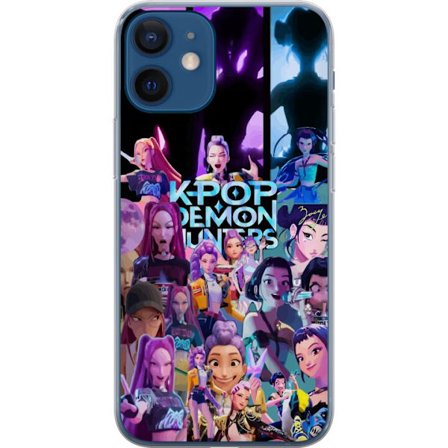 Kompatibelt Mobildeksel til Apple iPhone 12 mini KPop Demon Hunters anime stil mørk design