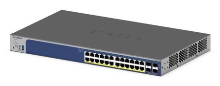 Netgear 24P GE SMART SWTH W/10G SFP+GS728TXV3