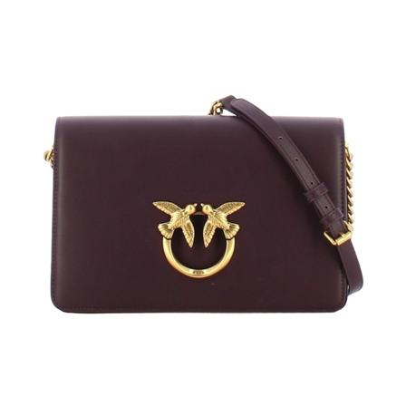 Pinko, Cross Body Bags Paars, Dames, Maat:ONE Size