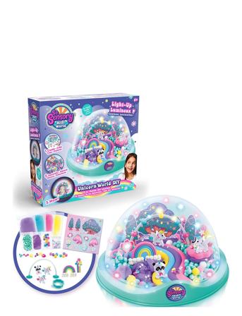 So Sensory Light-Up Unicorn World Dome Toys Creativity Drawing & Crafts Craft Craft Sets Multi/patterned AMO