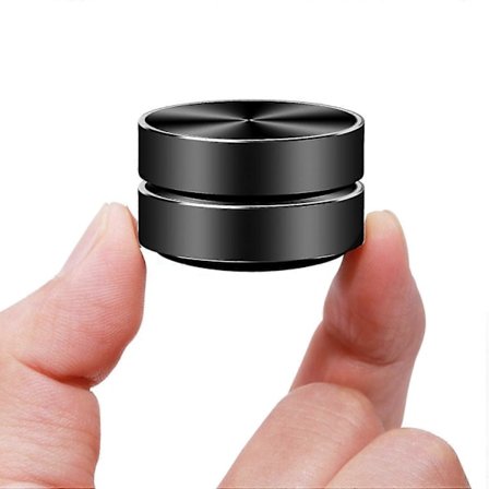 Benlednings Bluetooth Förvandla Vad Som Helst Till Högtalare Liten Humbird Högtalare Stereo Benledande True Wireless Högtalare Ljudbox (Svart 1-pack)