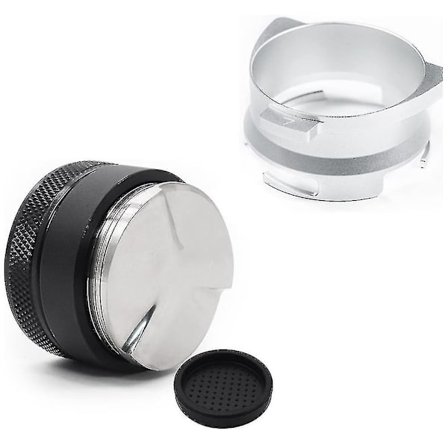 Kaffedoseringsring 54mm Drejelig Kaffestamper Tilbehør Med Kaffedistributor 53mm Kaffelevel