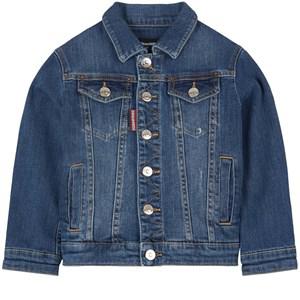 Kids - Dsquared2 Blue Denim Jacket 14 Years - Coats and jackets - 14 years - Blue