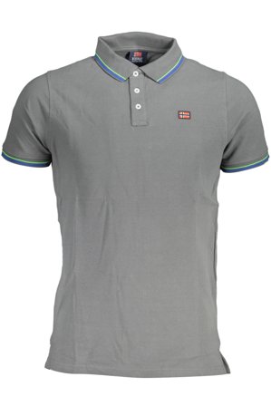 Norway 1963 Polo Maniche Corte Uomo Grigio