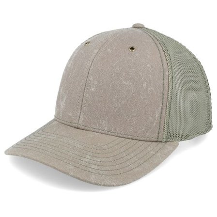 Richardson - Beige trucker Keps - 112wf Fremont Split Khaki/Loden Trucker @ Hatstore
