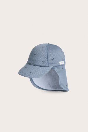 Newbie | UV-keps med valar | Blå