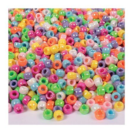 PLAYBOX Kongopärlor pärlemor 1000/fp - Lyreco - Skola och förskola - Hobbymaterial - Pärlor