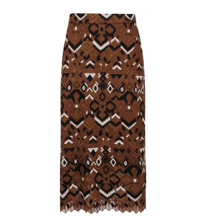 Ermanno Scervino Long Nederdel Brun, Dame