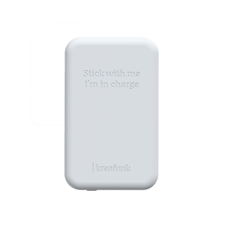 KREAFUNK - toCHARGE Qi - Moon Grey Powerbank