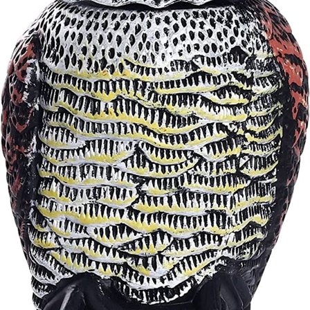 1x Uglehage Plastugle Dekor Ugle Statuer Utendørs Ugle Patio Ugle Plen Ugle