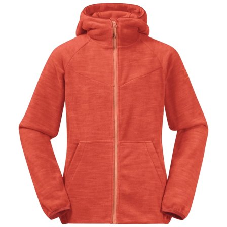 Bergans Hareid Youth Girl Jacket Children Mid layer tops Red 164