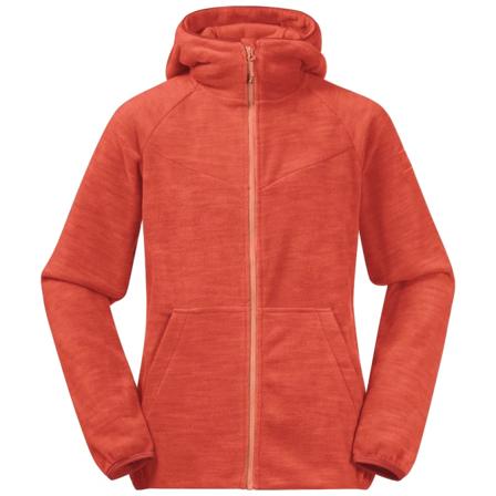 Bergans Hareid Youth Girl Jacket Children Mid layer tops Red 164