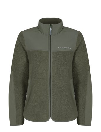 Phoebe Pile Jacket Green Röhnisch