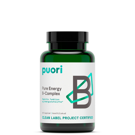 Puori Pure Energy B – Complex 60 kapsler