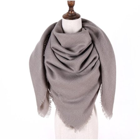 #Halsduk axelsjal sjal fyrkantig silkesjal med fransar#