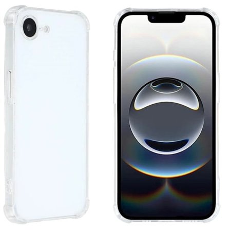 Army V3 Transparent Skall Kompatibelt med iPhone 16e