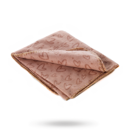 Dogman Filt Hjärta Rosa - Hundsäng & Kattsäng