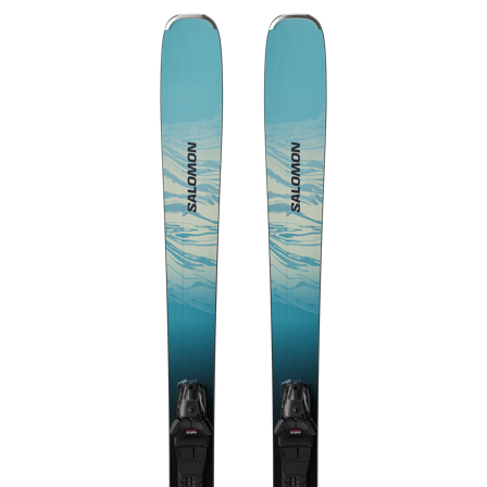 Salomon - E Stance W 80 + M10 Gw L80 - Alaskan Blue / Porcelain