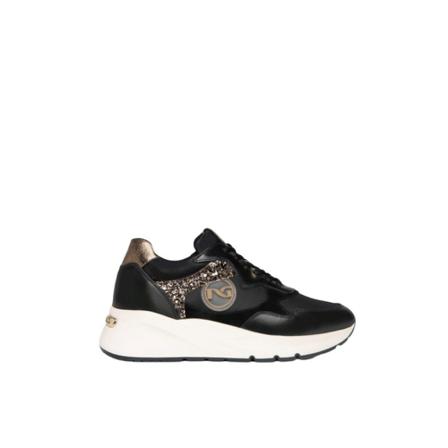 Nerogiardini, Sneakers Zwart, Dames, Maat:38 EU