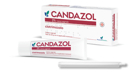 Candazol 2% Crema Vaginale 1 Tubo in al da 30 g con 6 Applicatori