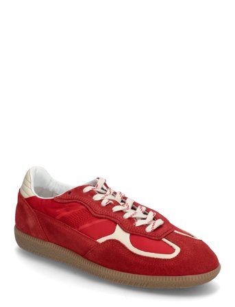 ALOHAS Tb.490 Rife Sheen Red Leather Sneakers - Red - 40