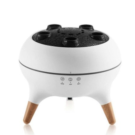 Vandmand Luftfugter Røgring Farverig Flamme Duft UK Stik