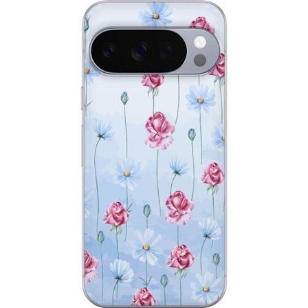 Kompatibel Mobilcover til Google Pixel 10 Pro XL Petal Reverie Sky Blue