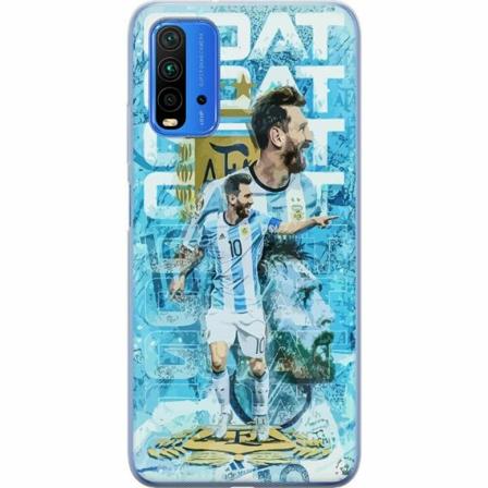 Xiaomi Redmi Note 9 4g Genomskinligt Skal Argentina - Messi