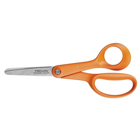 Fiskars First Barnesaks 13 cm høyrehendt, oransje, Utemiljø