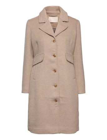 Bibakb Coat Beige Karen By Simonsen