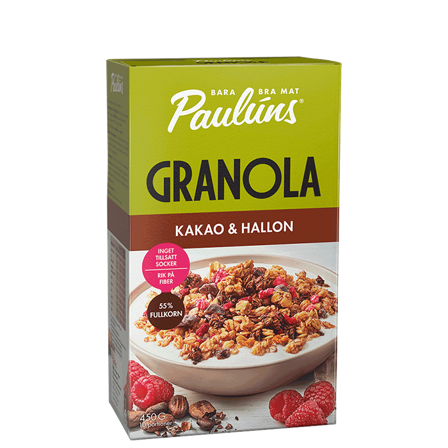 Paulúns Granola Kakao Hallon 450 g