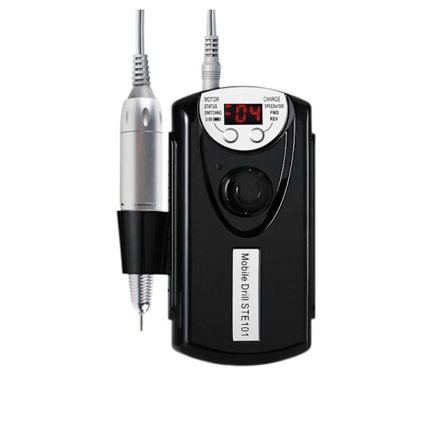Elektrisk Nail Drill Nail Art Pen SVART EU EU