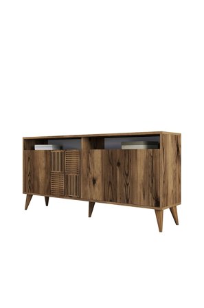 Hanah Home - Aflastningsbord Milana 160 cm - Brun - Skænke & sideboards - Fra Homeroom